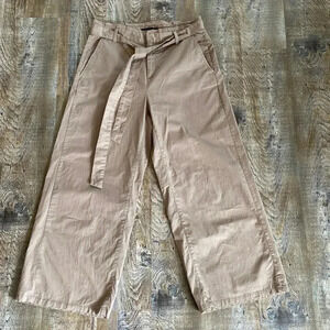 Banana Republic | Cotton Blend Wide Leg  Capris